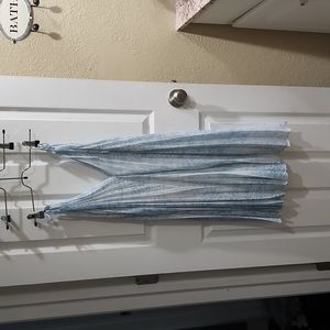 Blue print Calvin Klein dress